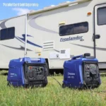 4,000-Watt Gas Powered Portable Inverter Generator with Recoil Start, LED Data Centers. - Image 5