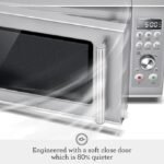 Breville BMO650SIL Compact Wave Soft Close Countertop Microwave Oven, Silver - Image 4