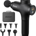 Mebak 3 Massage Gun, Massage Gun Deep Tissue for Athletes, Professional Muscle Percussion Massager, Massager for Shoulder Leg Back Body Pain Relief, Quiet Portable Sport Tool, Gifts for Him