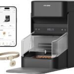 PETLIBRO RFID Automatic Cat Feeder, Collar Sensor for Personalized Meals, Cats Recognition, Diet Tracking and Anti-Stealing for Multi-Pets Homes and Different Diets, Wi-Fi Programmable Food Dispenser