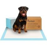 PETSWORLD Extra Large Potty Pads for Dogs, Odor Eliminating 30″ x 36″, 150 Count Pee Pads for Dogs, Gigantic XL Dog Pads, 5 Layer Ultra Absorbent Technology, Leak Proof Training Pads for Dogs & Cats