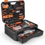 328-Piece Tool Set – Tool Kit Toolbox Storage Case with Drawer, General Household Hand Tool Kit Perfect for Home & DIY Repairs
