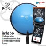 Bosu Balance Ball Exercise Trainer, Home Gym Equipment w/Guided Workouts & Pump, 26″ Inflatable Fitness Platform for Strength Training, Standing, Balancing, and Core Workout - Image 3