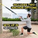 TRX All-In-One Home Gym System – Complete Suspension Training Kit for Strength Training, HIIT & Full-Body Workouts at Home or Outdoors, Includes Indoor & Outdoor Anchors - Image 3