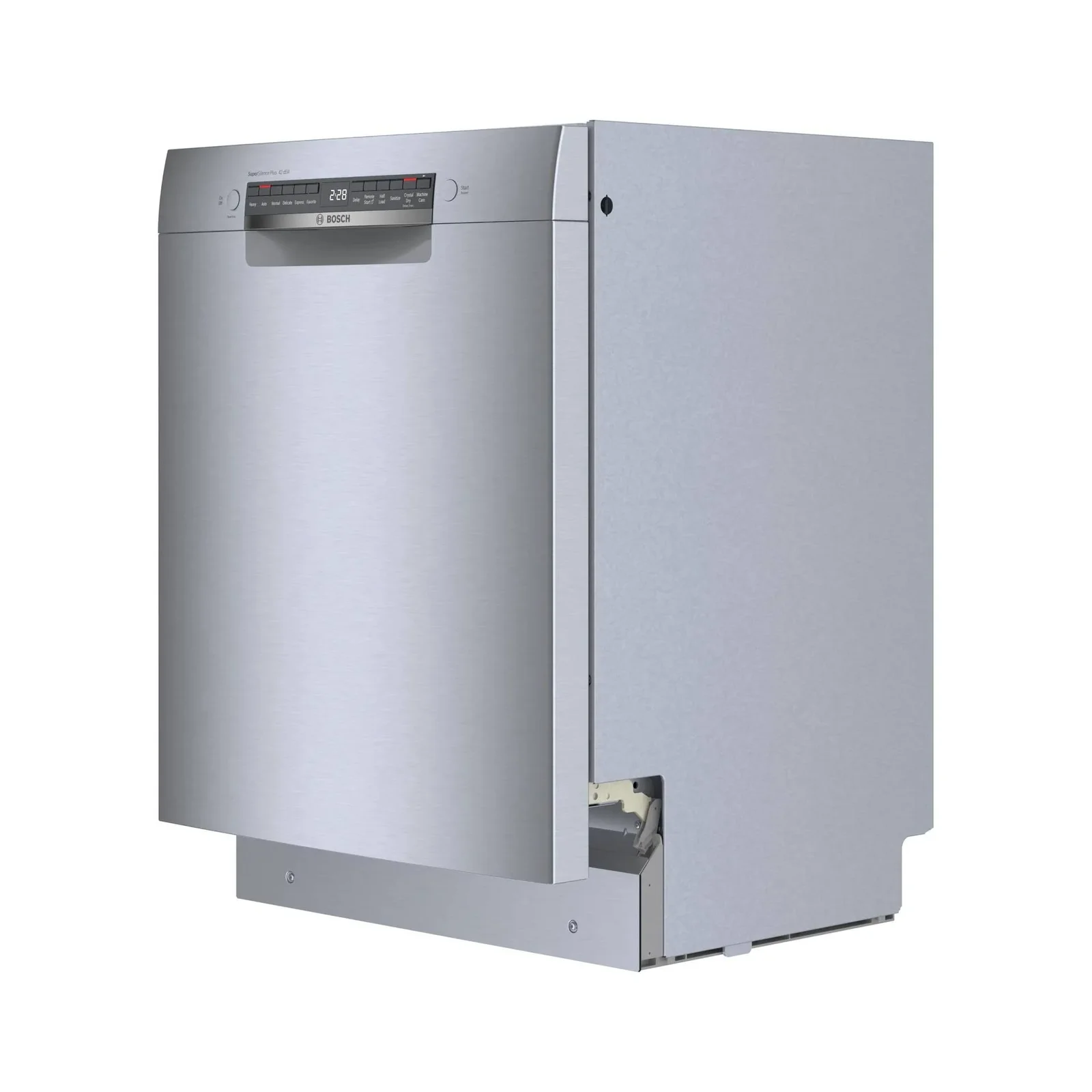 a1-27.webp Bosch 800 Series 24 in. Top Control Smart Dishwashers with 42 dBa Sound Level, 3rd-Rack, CrystalDry & Pockets – Stainless Steel - Image 1