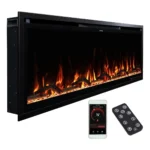 Modern Ember Aerus 50-in Smart Linears Electric Fireplaces - Image 4