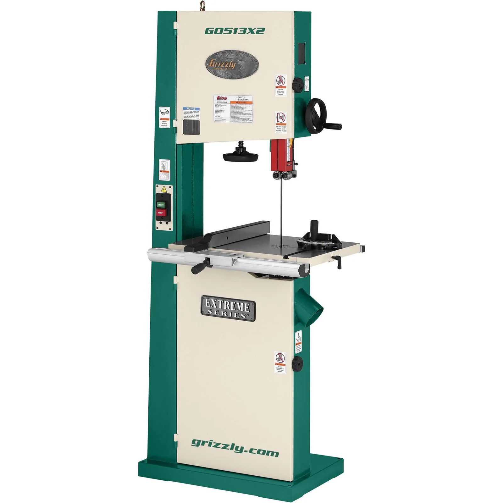 b3-1-1.webp Grizzly G0513X2 – 17″ 2 HP Bandsaw w/ Cast-Iron Trunnion - Image 1
