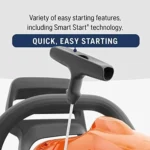 Husqvarna 460 Rancher Gas Powered Chainsaw, 60.3-cc 3.6-HP, 2-Cycle X-Torq Engine, 24 Inch Chainsaw with Automatic Adjustable Oil Pump, For Wood Cutting, Tree Trimming and Land Clearings - Image 4