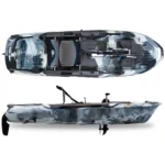 3 Waters Big Fish 108′ Length Urban Camo Pro Fish Pedals Drive Cathedral Hull - Image 4