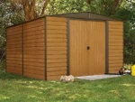 Arrow WR1012 Woodridge EG Steel Storage Shed, 10 by 12-Feets - Image 4