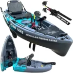 Reel Yaks Raptor Modular Fishing Kayak – 9.5ft Lightweight Sit On Top Kayak for Adults & Youth – Stable & Portable, Ideal Space-Saving Design for Travels – 380lbs Capacity - Image 4