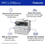 Brother MFC-L3780CDW Wireless Laser Color Printers - Image 3