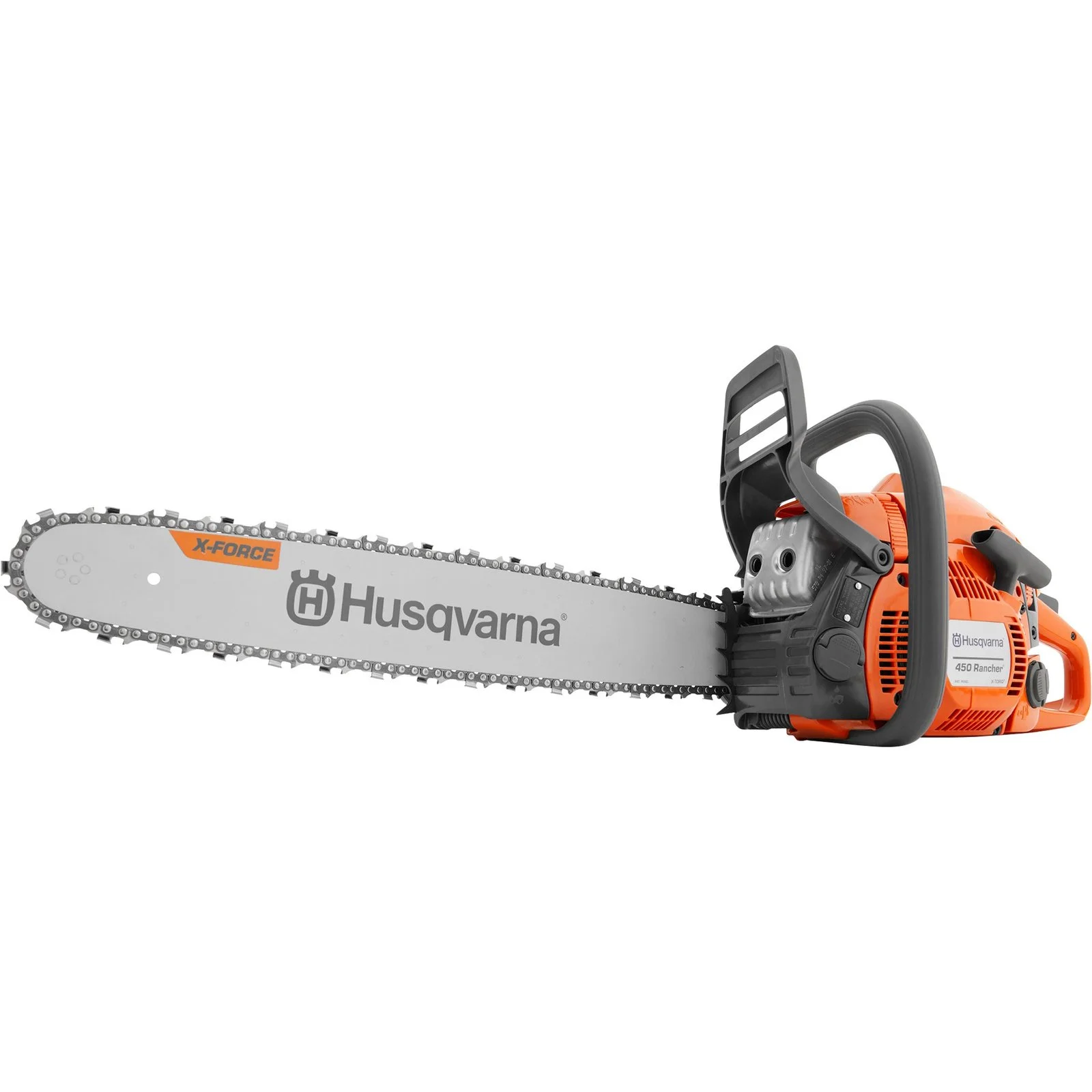 tol1-1.webp Husqvarna 2-Cycle Gas Chainsaw, 20in. Bar, Model# 450 Ranchers - Image 1