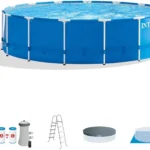 Intex 15′ x 48′ Metal Frame Above Ground Pool Sets