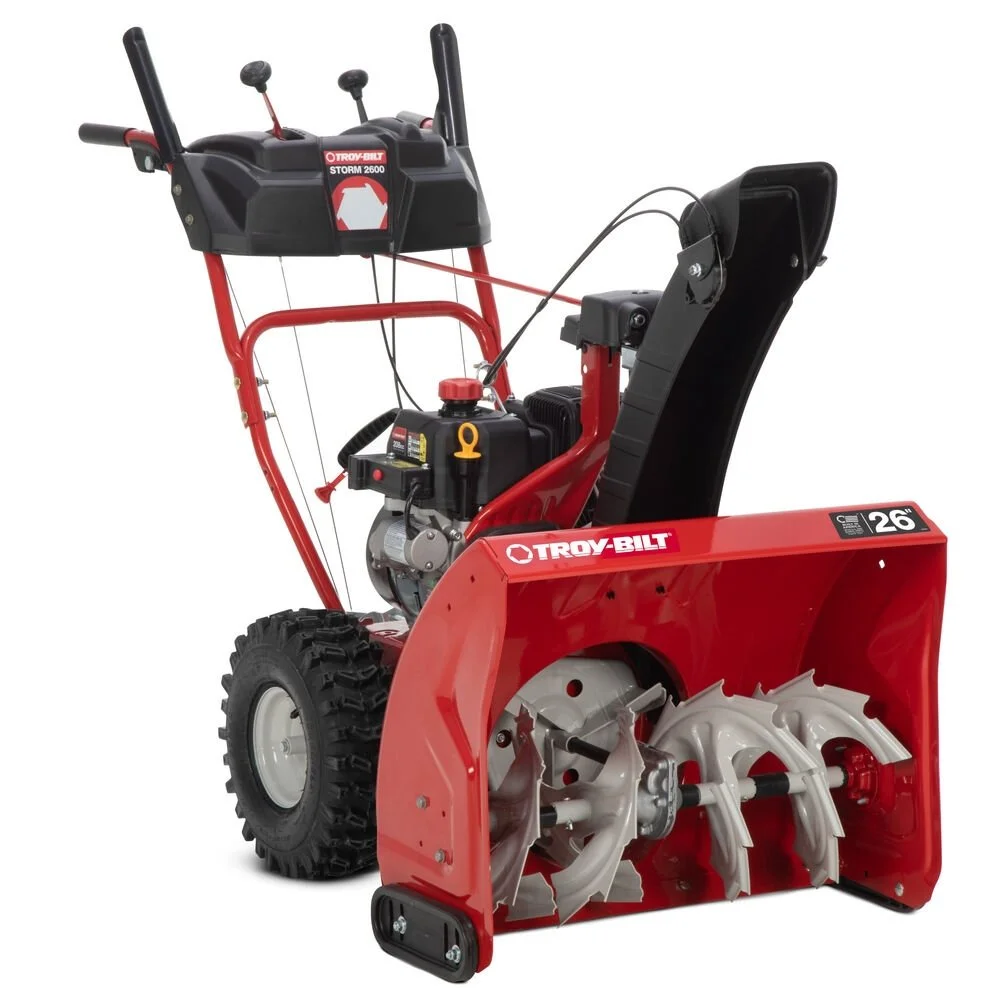 x1-23-1.webp Troy-Bilt Storm 2600 26 in. 208 cc Two-Stage Gas Snow Blower with Electric Starts - Image 1
