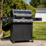 Monument Grills Denali 425 Black Smart Tech Propane Gas Grills
