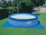 Intex 18′ x 48″ Inflatable Above Ground Swimming Pool with Ladder, Pumps - Image 3